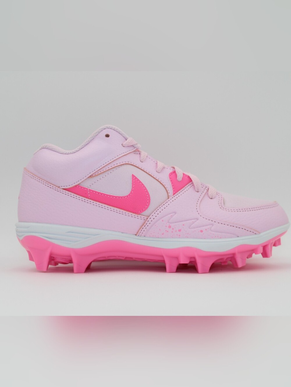 Air Jordan Stadium 90 Low MCS Cleats Pink Foam Men's Size 9.5 NWOB